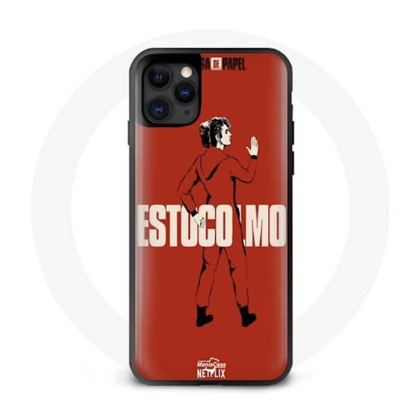Coque Iphone 11 pro max La Casa de Papel Estocolmo logotyp