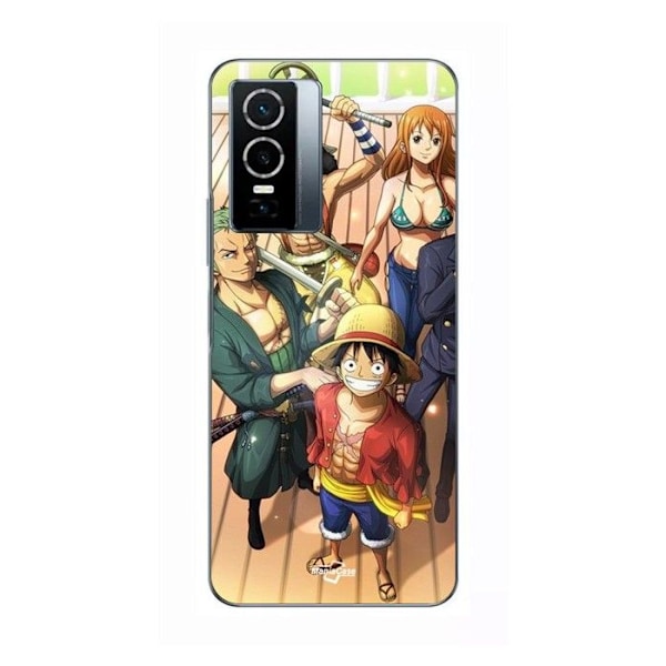 Coque För Vivo Y76 5G One Piece manga anime Maniacase SVART