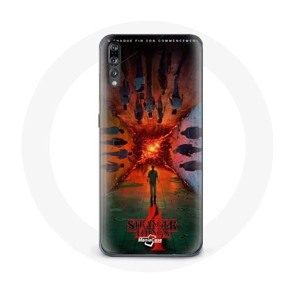 Coque för Huawei P20 Stranger Things Säsong 4 Affisch Utrustning av den Nya Teorin