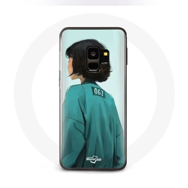 Coque pour Samsung S9 plus Squid Game Kang Sae Byeok Numéro 067 taide