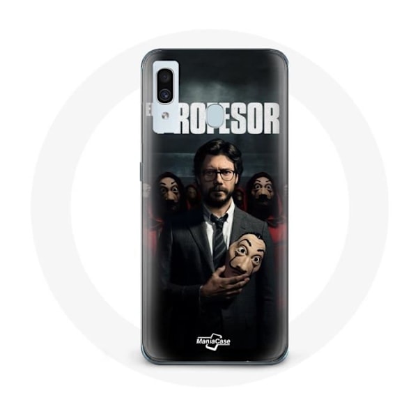 Skydd för Samsung Galaxy A20 La Casa De Papel El Profesor