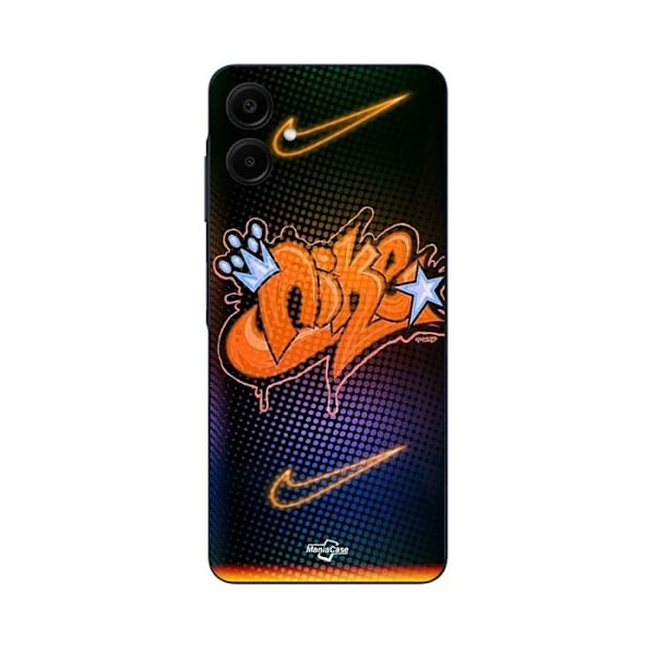 Telefonskydd - Maniacase - Samsung Galaxy A06 - Silikon - Mjuk - Nike Just Do It Svart
