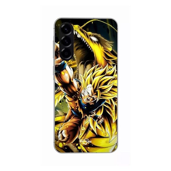 Coque - Maniacase - Samsung Galaxy A56 - Silikon - Mjuk - Son Goku Super Saiyan SSJ3 Svart