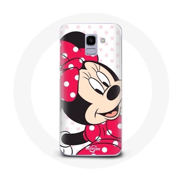 Coque för Samsung Galaxy J6 2018 Minnie Mouse Söt tecknad serie
