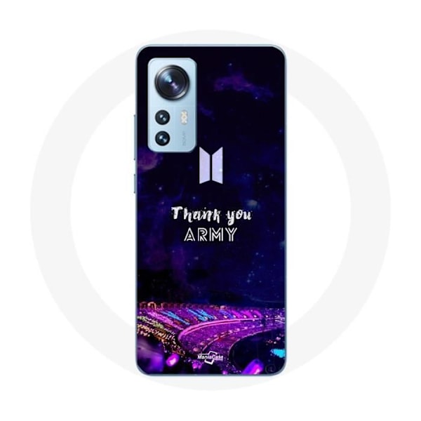 Coque för Xiaomi Mi 12 / 12X Bangtan Sonyeondan Konsert BTS Army Bomb Lightstick