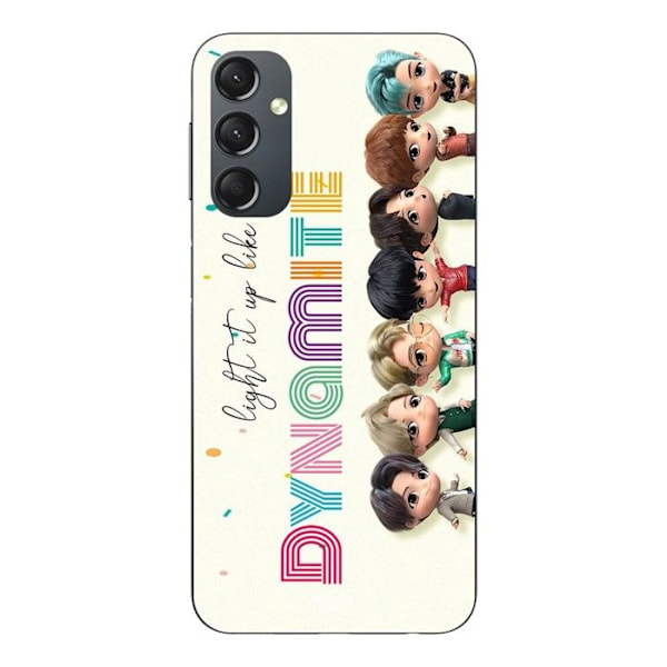 Coque - Kpop BTS - Samsung Galaxy A24 - Silikon - Mjuk - Svart