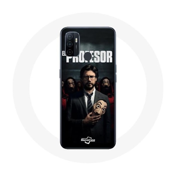 Telefonfodral - Maniacase - Oppo A53 - La Casa De Papel - Stötresistent - Flexibel
