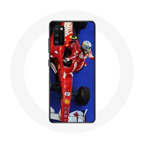 Coque för Oppo A16 Formule 1 Fernando Alonso F1-förare Röd