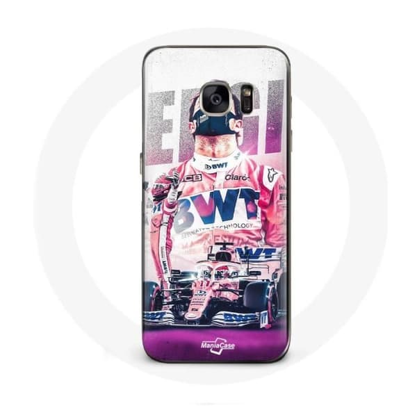 Coque för Samsung Galaxy S6 edge Formule 1 Sergio Pérez Formel 1-förare