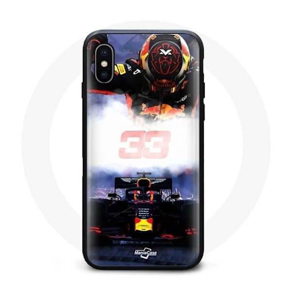 Coque iPhone XS Max Formula 1 Verstappen