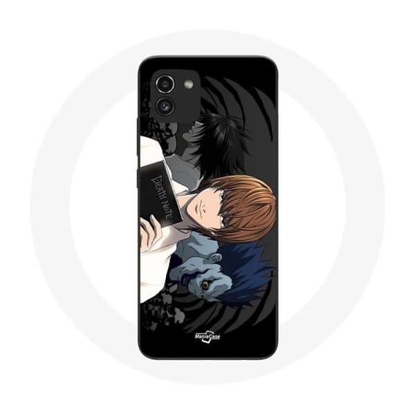 Cover til Samsung Galaxy A03 Light Yagami Death Note Anime