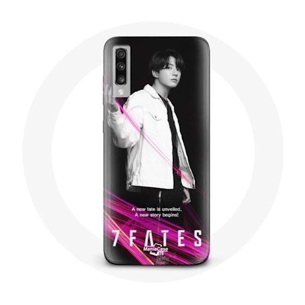 Coque för Samsung Galaxy A50 Bangtan Sonyeondan 7 Fates Chakho med BTS Jungkook konceptfoto