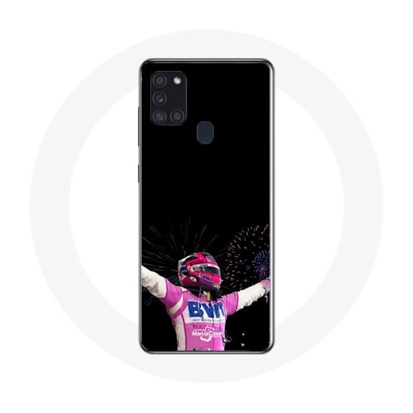 Coque Samsung Galaxy A21S Formule 1 Sergio Pérez Mendoza vann loppet