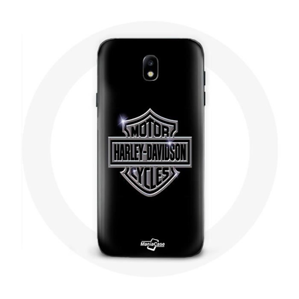 Coque - Harley Davidson - Galaxy J3 2017 - Sort - Logo - Stiv