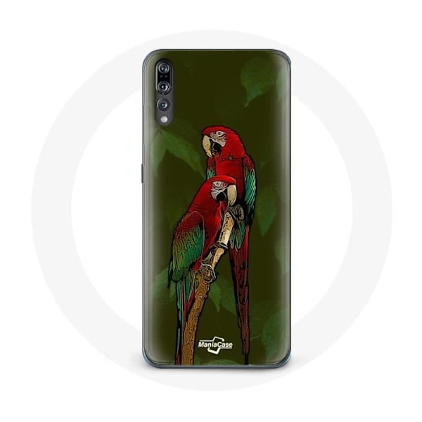 Coque för Samsung Galaxy P20 Pro Pionus Röd Papegoja