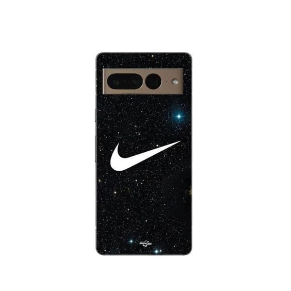 Coque - Maniacase - Google Pixel 7 Pro - Sort - Blød - Stjernegalakse