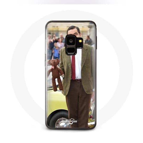 Coque - Samsung - Galaxy S9 - Blød - Hvid - Mr Bean