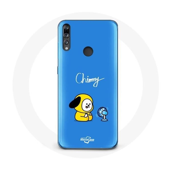 Coque för Huawei P30 Lite Bangtan BTS BT21 Chimmy Jimin Blå Bakgrund