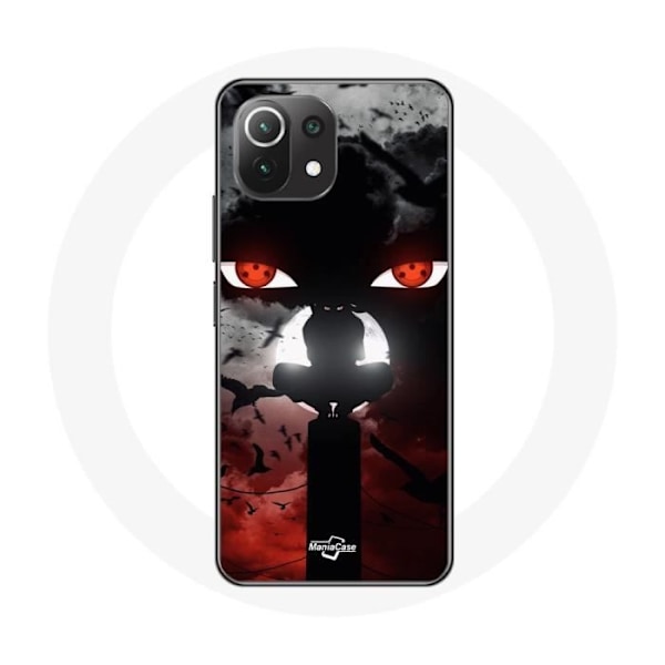 Coque för Xiaomi Mi 11 Lite Itachi Uchiwa Naruto Anime konst