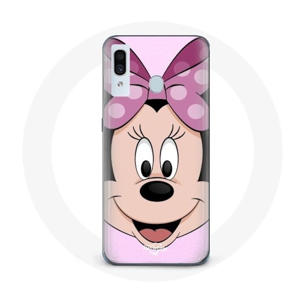 Coque för Samsung Galaxy A20e Minnie Mouse Tecknad rosa