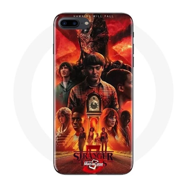 Coque för Iphone 7 Plus Stranger Things Affisch Säsong 5 - Maniacase