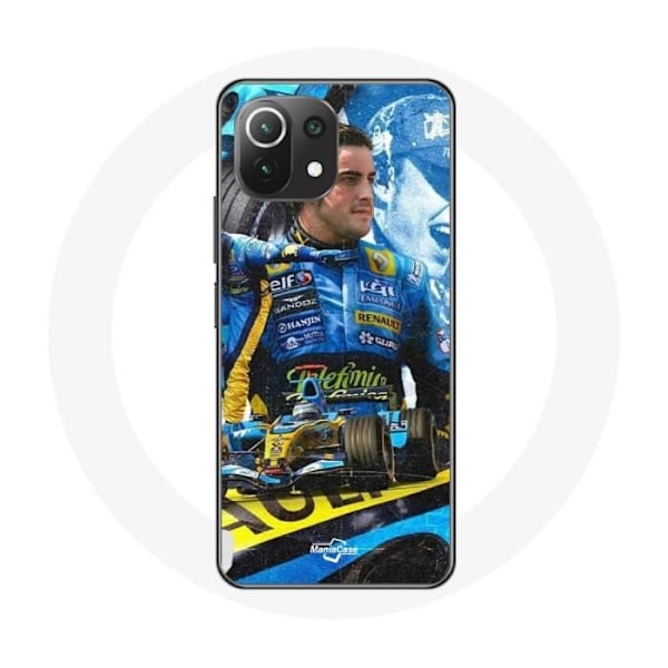 Skal för Xiaomi Mi 11 Lite Formel 1 Fernando Alonso världsmästare i F1