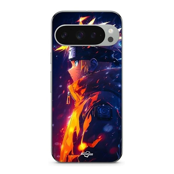 Coque - MANIACASE - Google Pixel 9 Pro - Naruto Uzumaki - Flexibel - Svart Svart