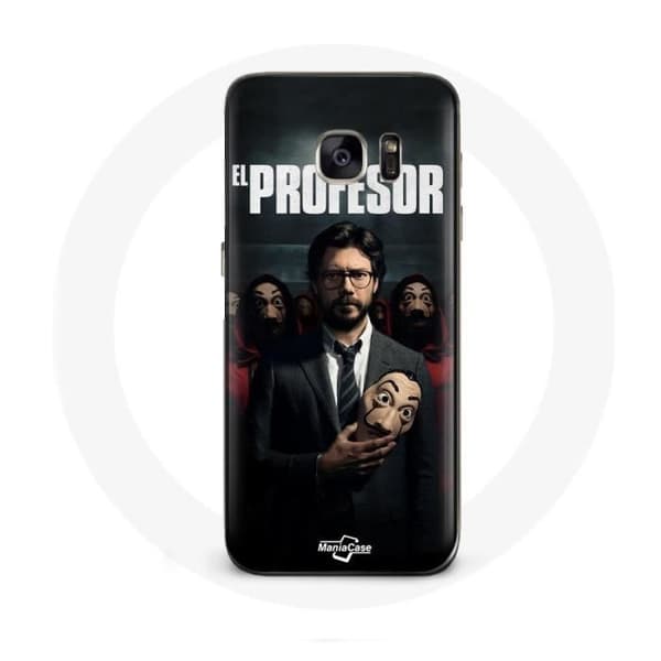 Coque - La Casa De Papel - Samsung Galaxy S7 - Blød - Sort - Beskyttelse