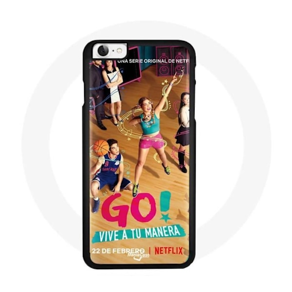 Coque - Följ dina drömmar - Iphone SE - Mjuk - Svart - Unisex