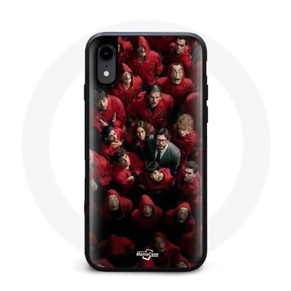 Coque Iphone XS affisch La Casa De Papel