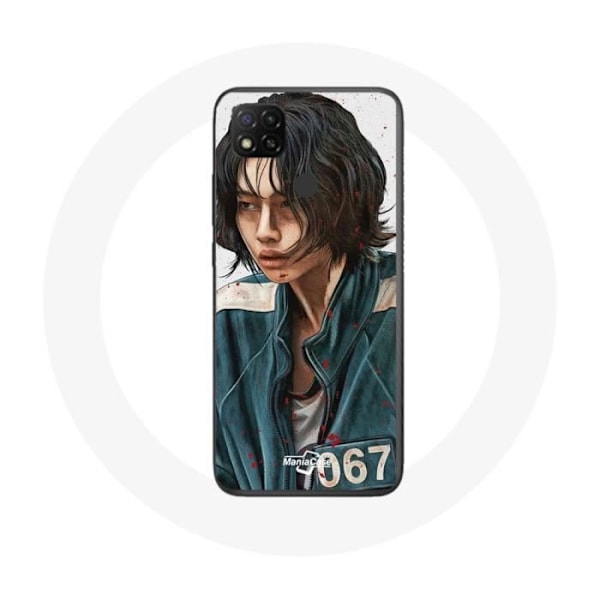 Coque - Xiaomi - Redmi 9C - Mjuk - Vit - Squid Game Kang Sae Byeok 067