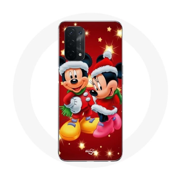 Coque - Maniacase - Oppo A74 - Musse Pigg och Minne Pigg - Flexibel - Barnskydd