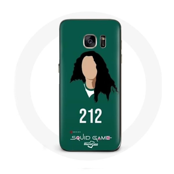 Coque pour Samsung Galaxy S6 Edge Squid Game Han Mi Nyeo Nummer 212
