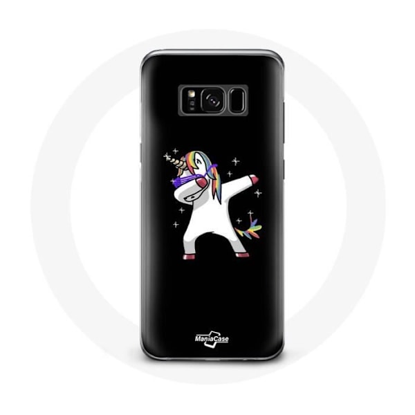 Coque för Samsung Galaxy S8 plus Dab unicorn licorne
