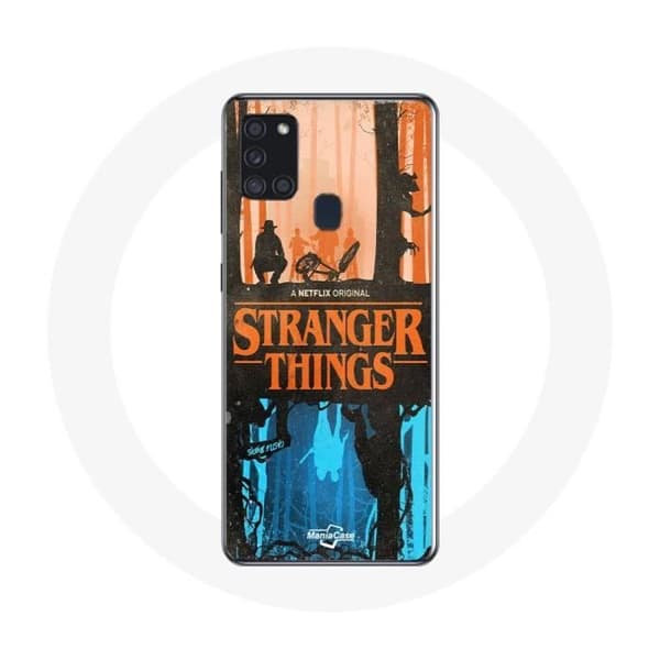 Coque Samsung Galaxy A21S Stranger Things-logotyp