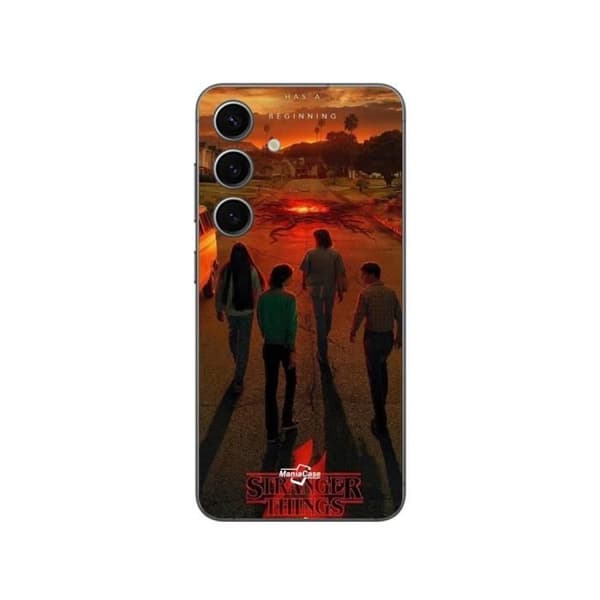 Coque Samsung Galaxy S24 plus Stranger Things kausi 4 Maniacase