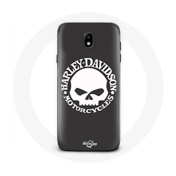 Coque - Harley Davidson - Samsung Galaxy S4 - Sort - Dødningehoved - Stødbeskyttelse Svart
