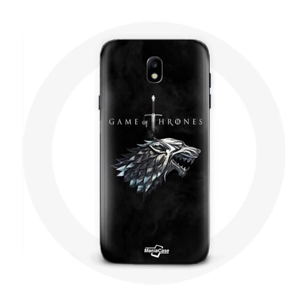Skyddsskal för Samsung Galaxy J7 2017 Game of Thrones Säsong 8 Järntronen Stark-husets logotyp