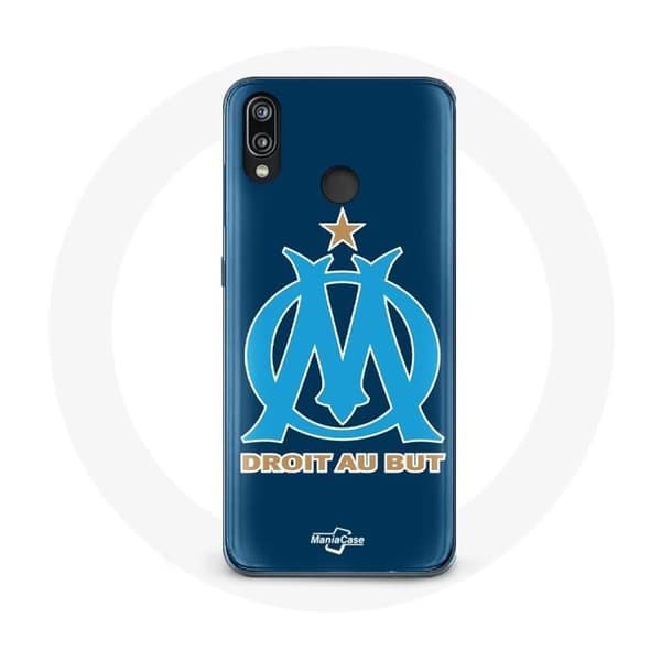 Cover til Huawei P20 Lite - Huawei - Marseille OM - Blød - Beskyttelse - Blå Blå