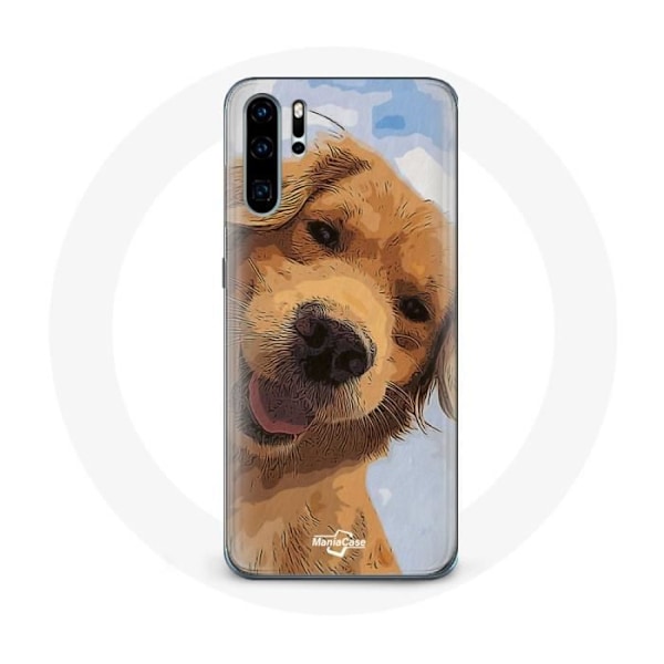 Skyddsfodral för Huawei P30 Pro Golden Retriever hundras