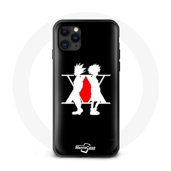Coque - Hunter X Hunter - Iphone 12 - Souple - Svart - Hisoka-logo