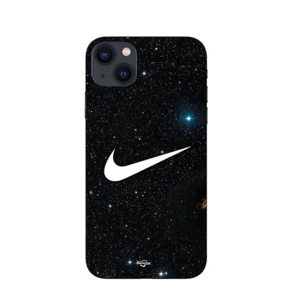 Cover - Maniacase - Iphone 14 - Sort - Stjernegalakse - Blød