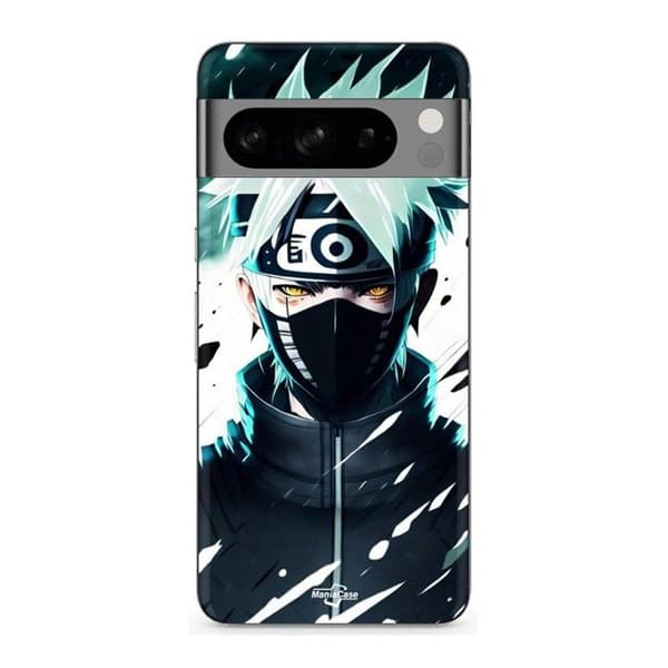 Kansi Google Pixel 8 Pro Kakashi Hatake manga svart
