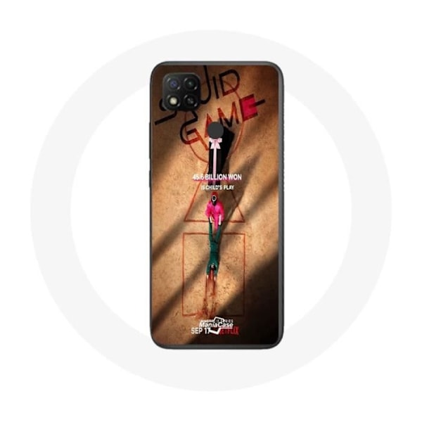 Coque Xiaomi Redmi 9C Squid Game Serie affisch soldat