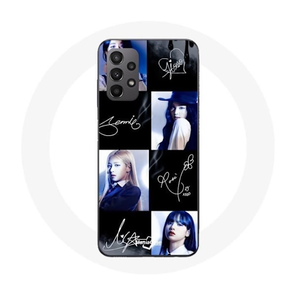Coque - Maniacase - Samsung Galaxy A23 4G - Noir - Souple - Photo Blackpink Svart