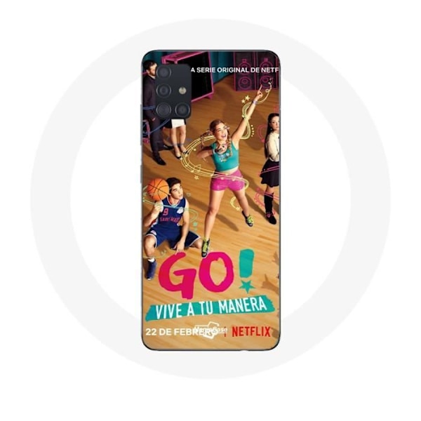 Coque för Samsung Galaxy A71 Följ Dina Drömmar Lupe Mia och Álvaro Go! Lev Ditt Sätt