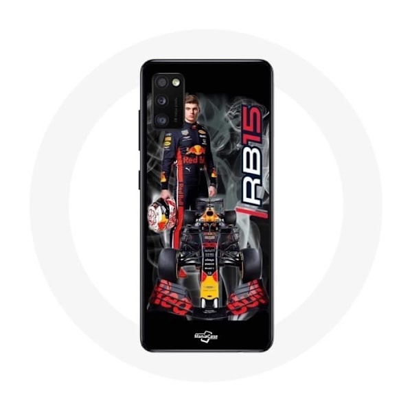 Coque maniacase för Samsung Galaxy S20 Formel 1 Max Verstappen F1-förare Red Bull 15 Svart