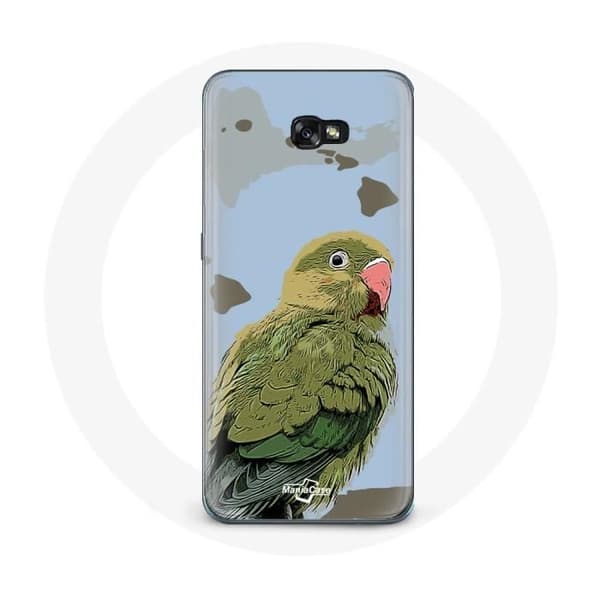 Samsung Galaxy A5 2017 Kuori Pappilinnut Vihreä
