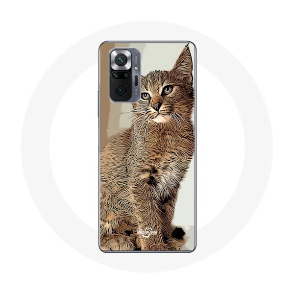 Skyddsfodral för Xiaomi Redmi Note 10 Pro Siamesisk kattras