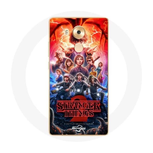 Cover til Huawei Mate 8 Stranger Things Plakat Sæson 2